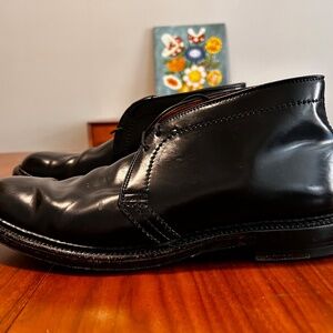 Alden Chukka Boots black shell cordovan size 11